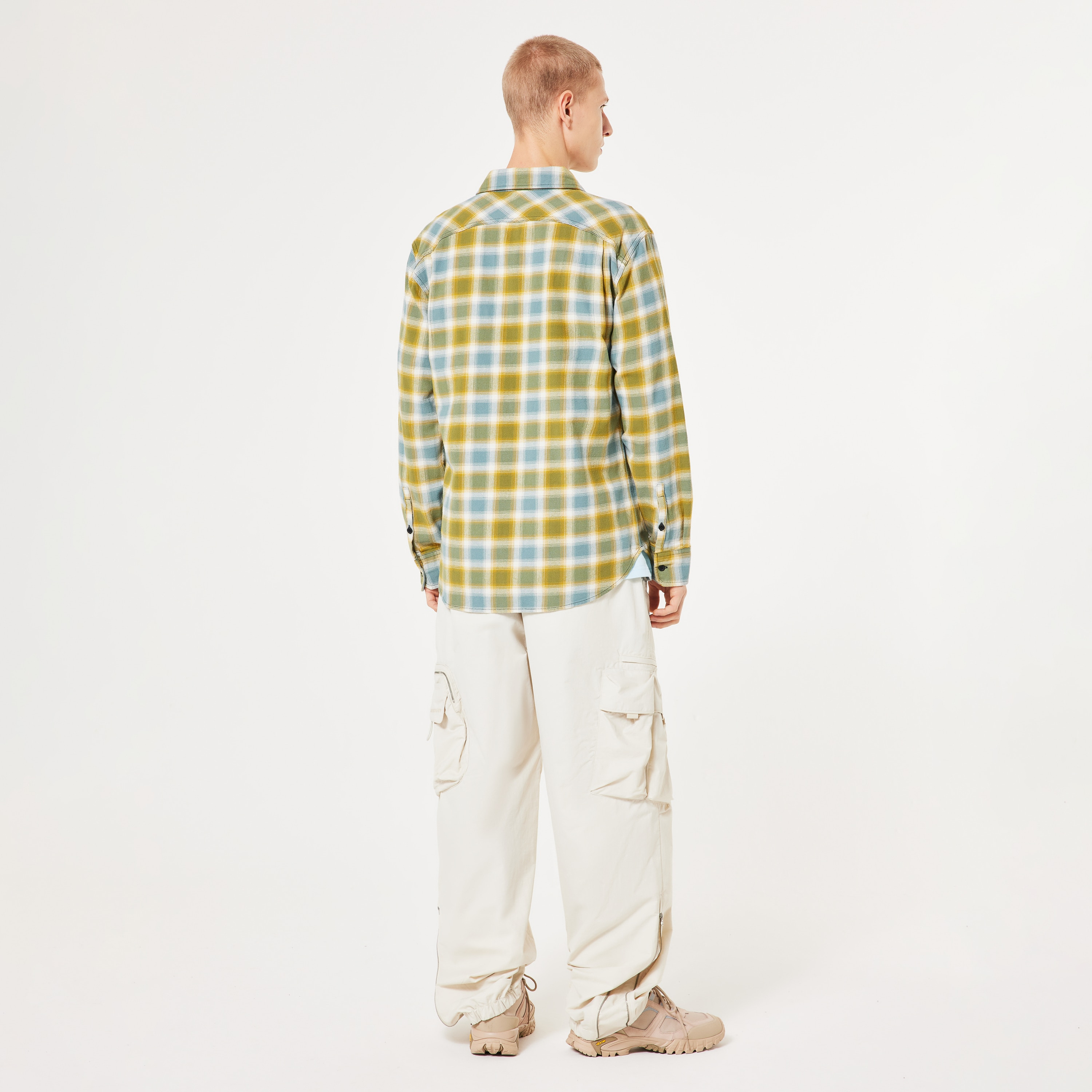 90s Plaid LS Shirt - 4