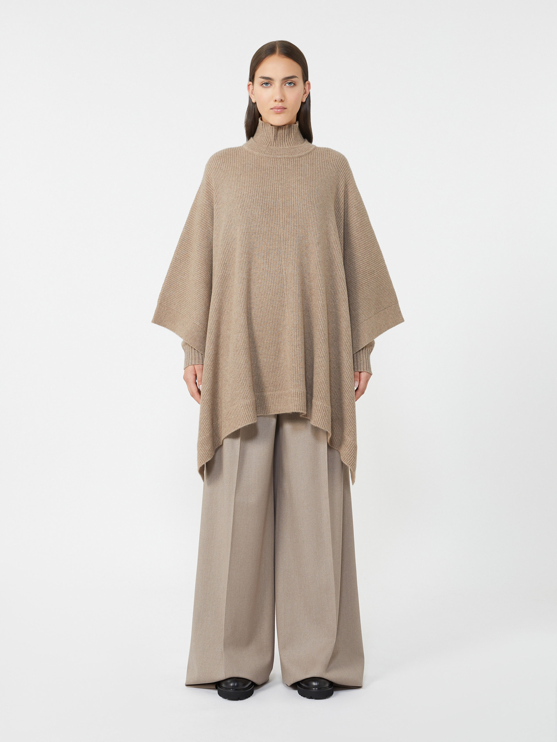 CITRATO Cashmere cape - 2
