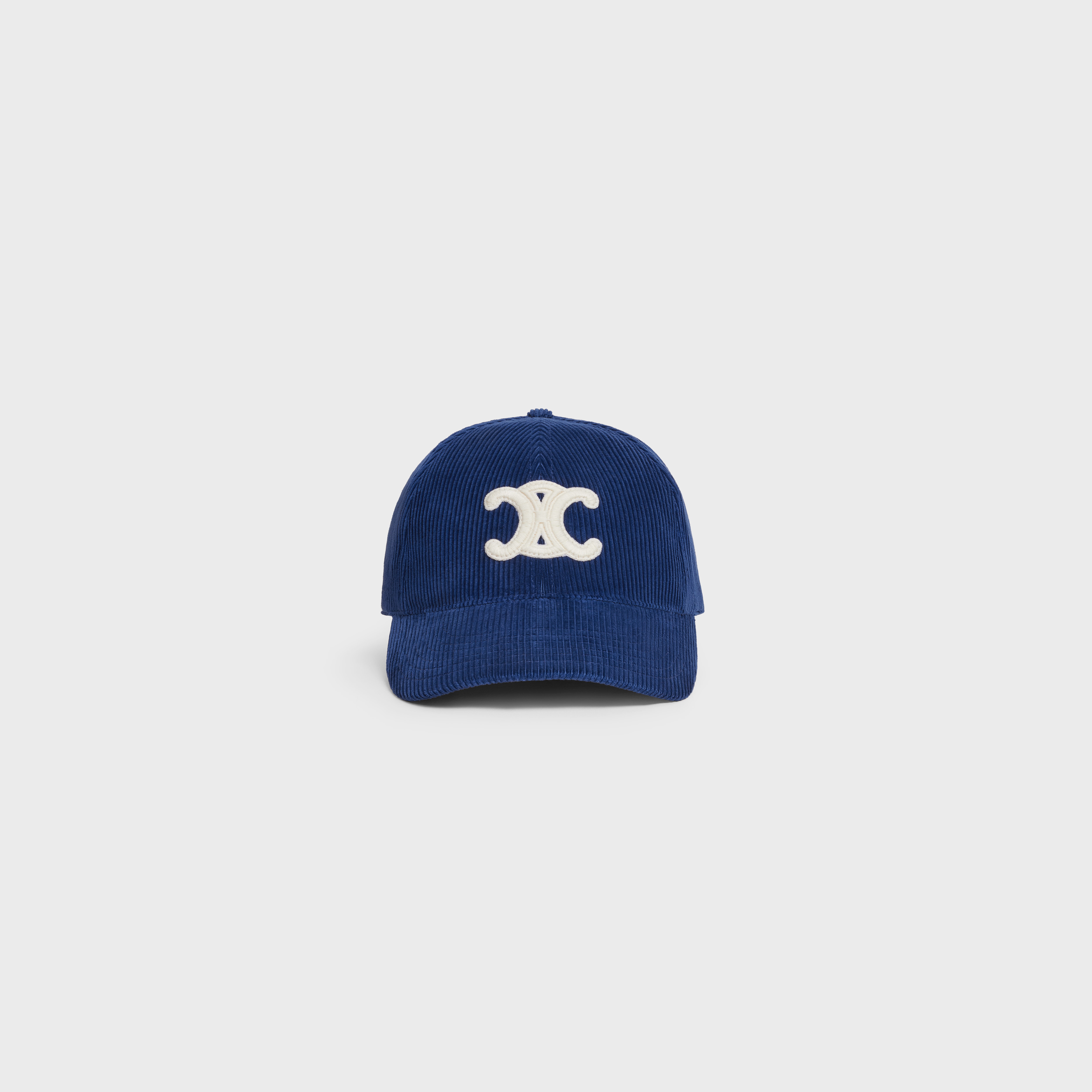 triomphe baseball cap in corduroy - 2