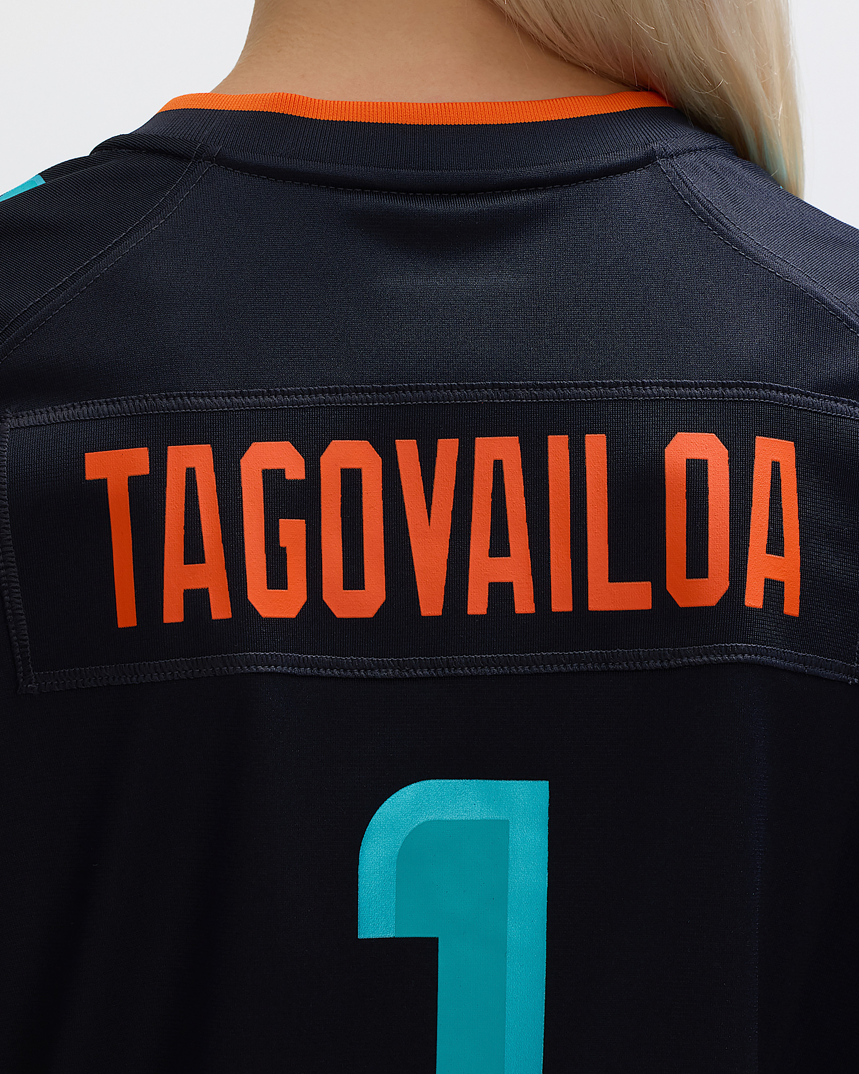 Tua Tagovailoa Miami Dolphins Rivalries Collection Women’s Nike NFL Game Jersey - 5