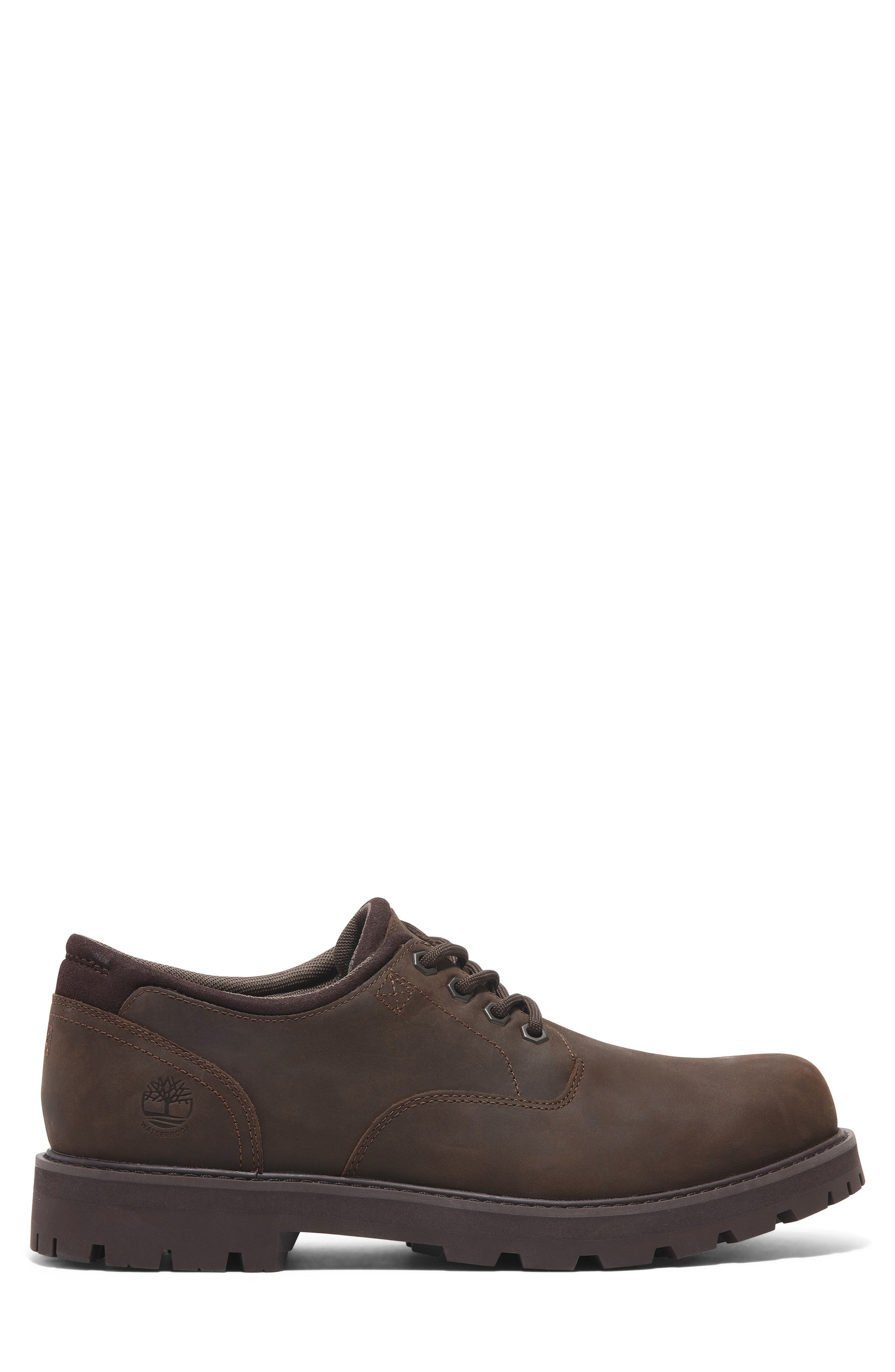 Timberland Britton Road Waterproof Derby in Dark Brown Full Grain at Nordstrom - 3