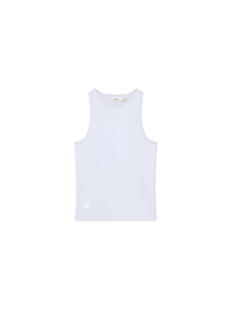 Womens Court Side Tank Top - Ice Grey 1