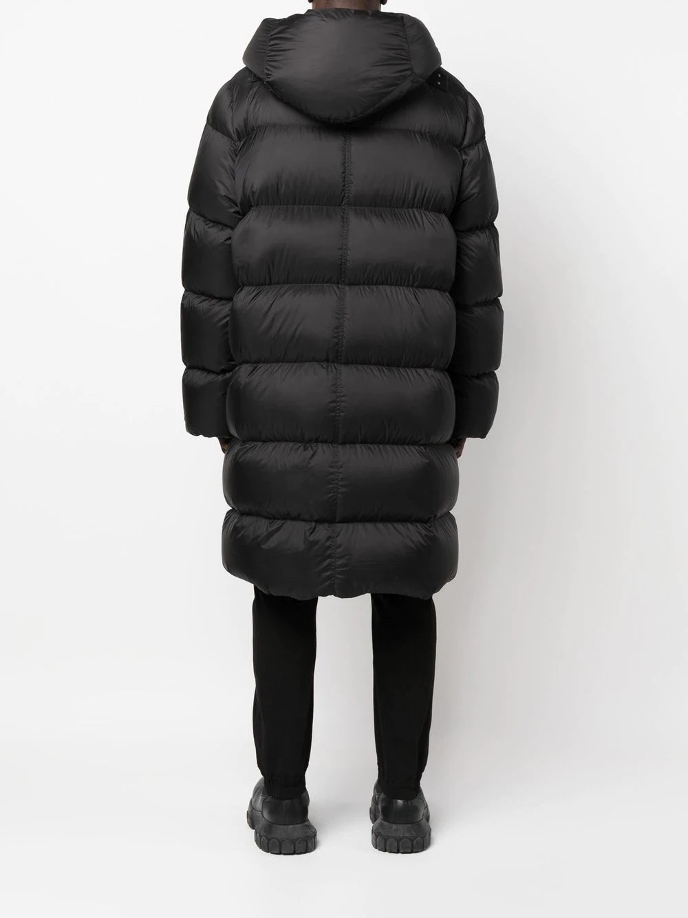 feather-down padded coat - 4