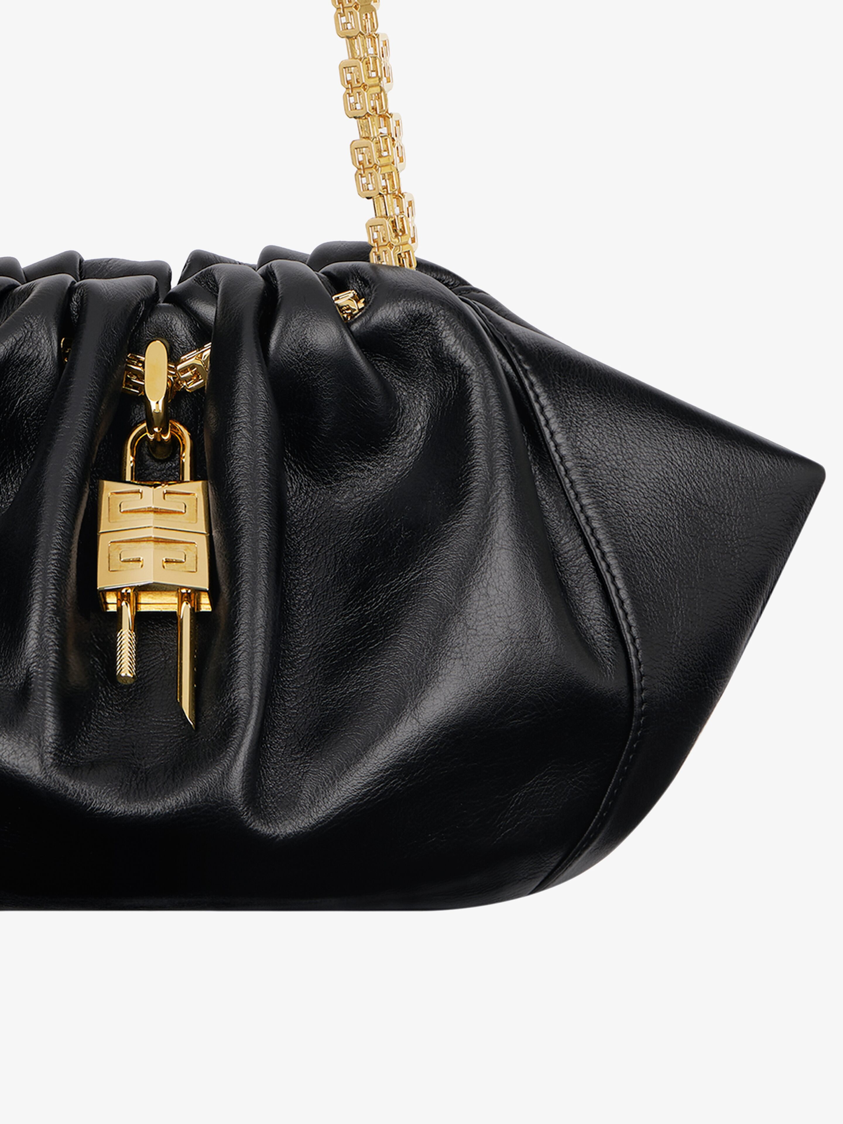 SMALL KENNY BAG IN SMOOTH LEATHER - 6