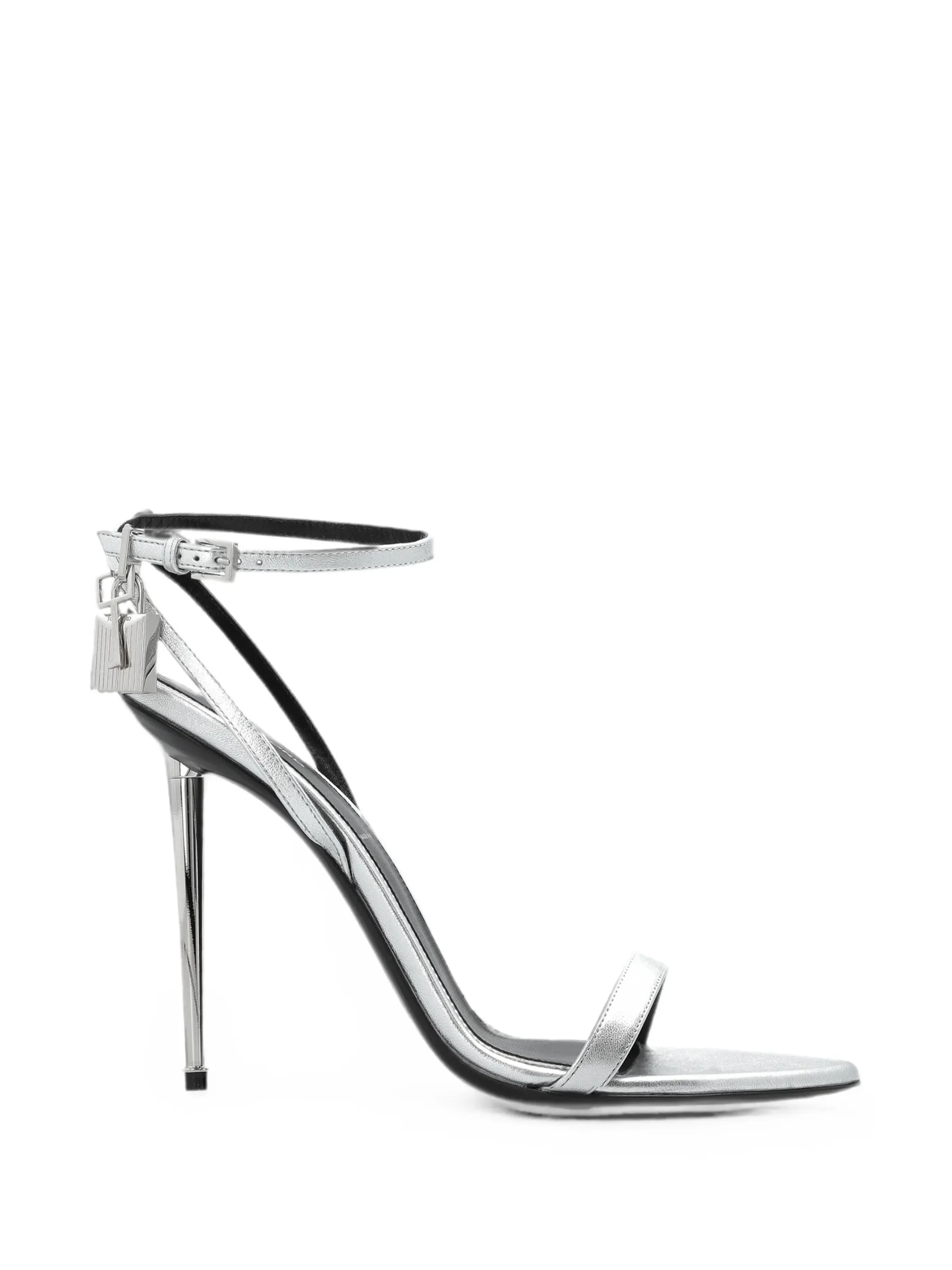 Tom Ford Padlock-detail Metallic Sandals - 1