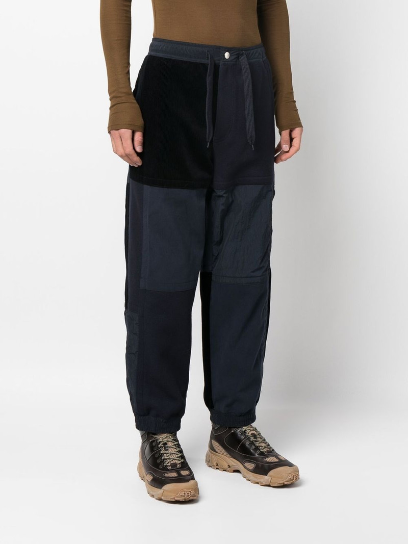 panelled straight-leg trousers 3