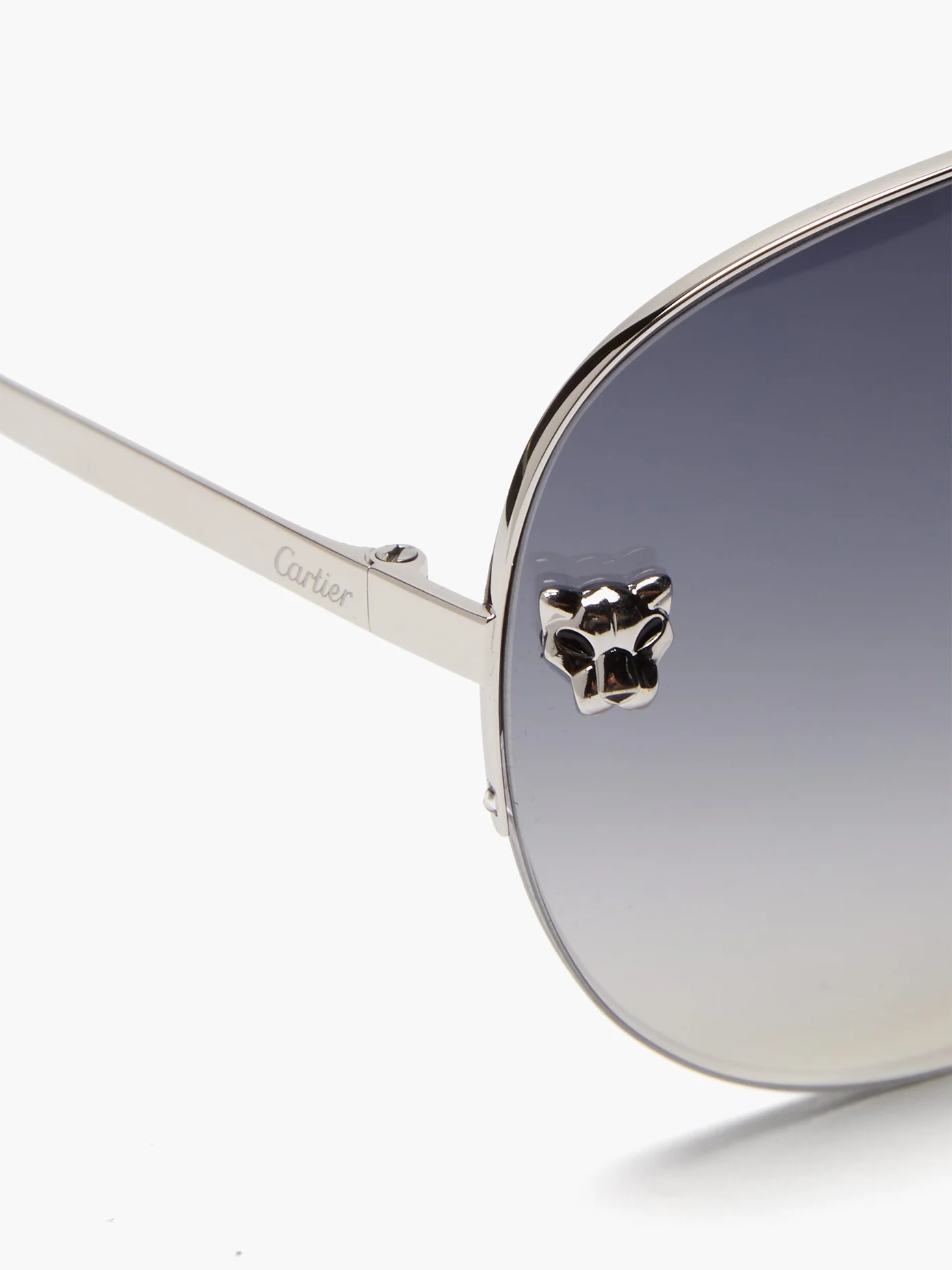 Panthère de Cartier Core aviator metal sunglasses - 2