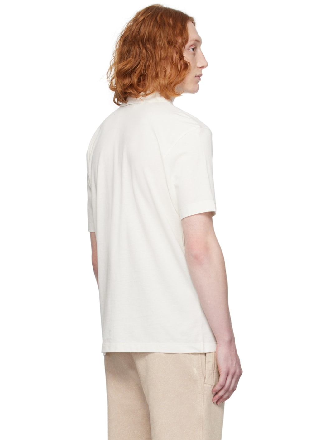 White Bonded Polo - 3