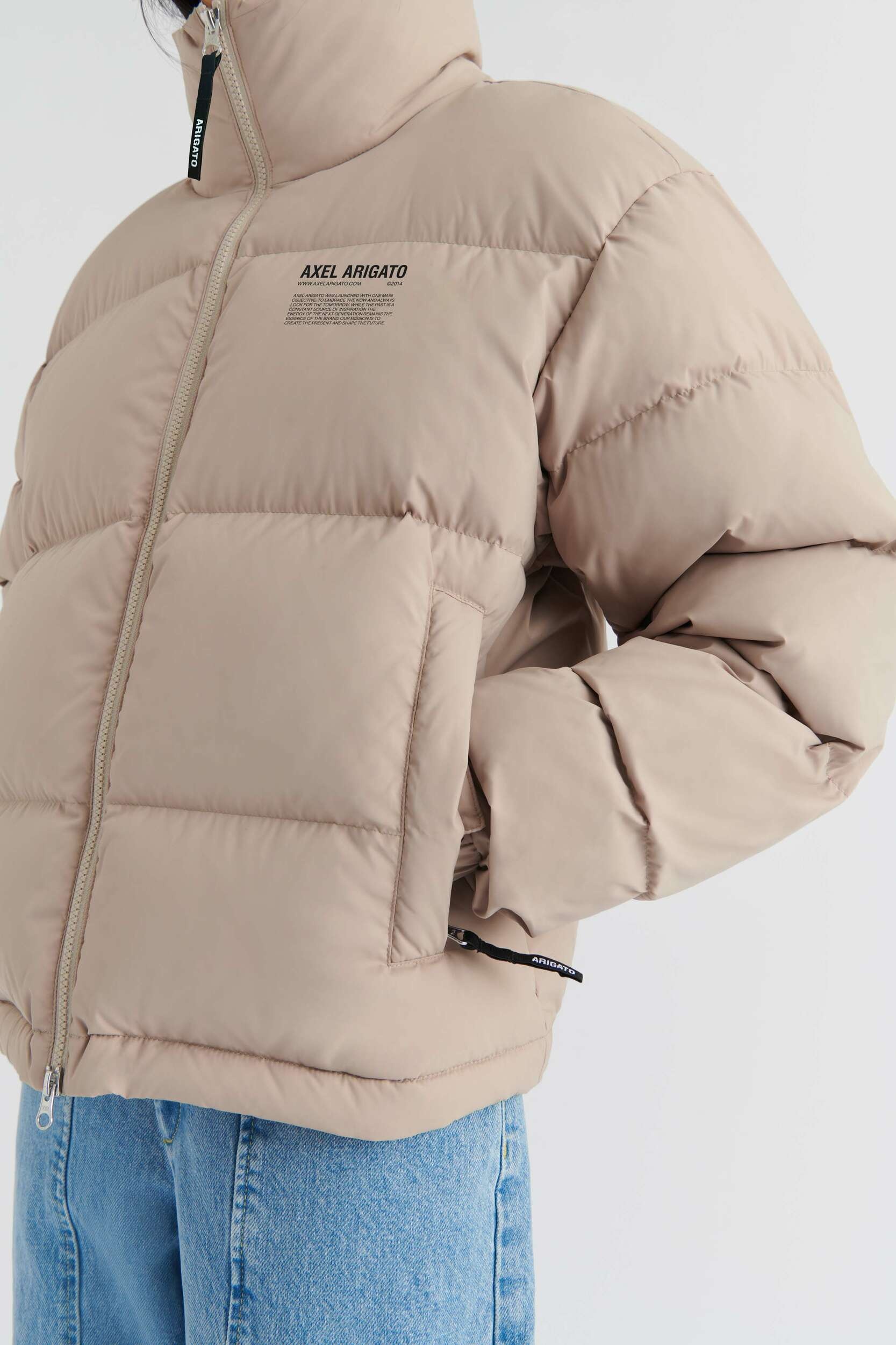 Axel Arigato Brown Observer Down Jacket