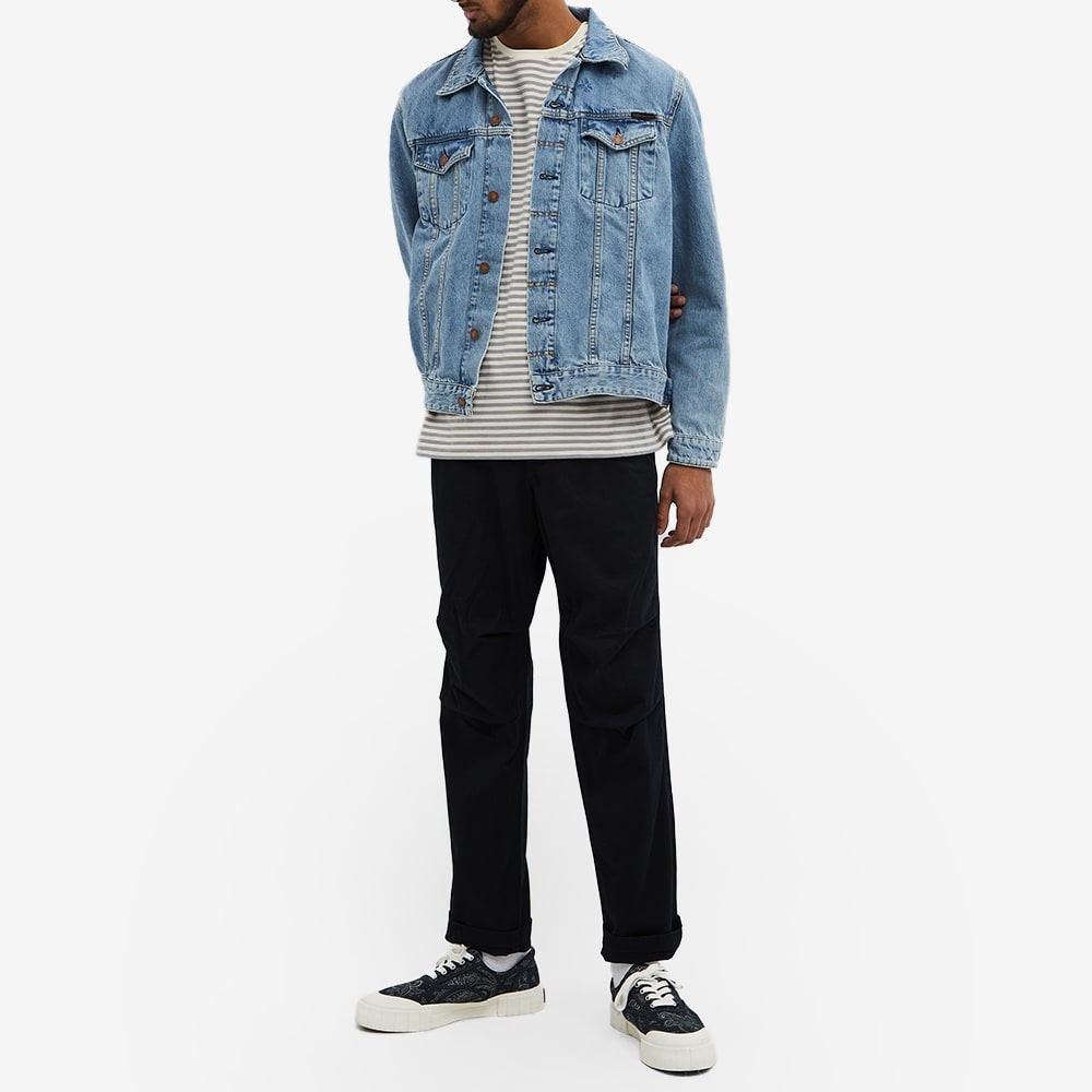 Nudie Jeans Nudie Jeans Jerry Blue Scribbles | endclothing | REVERSIBLE