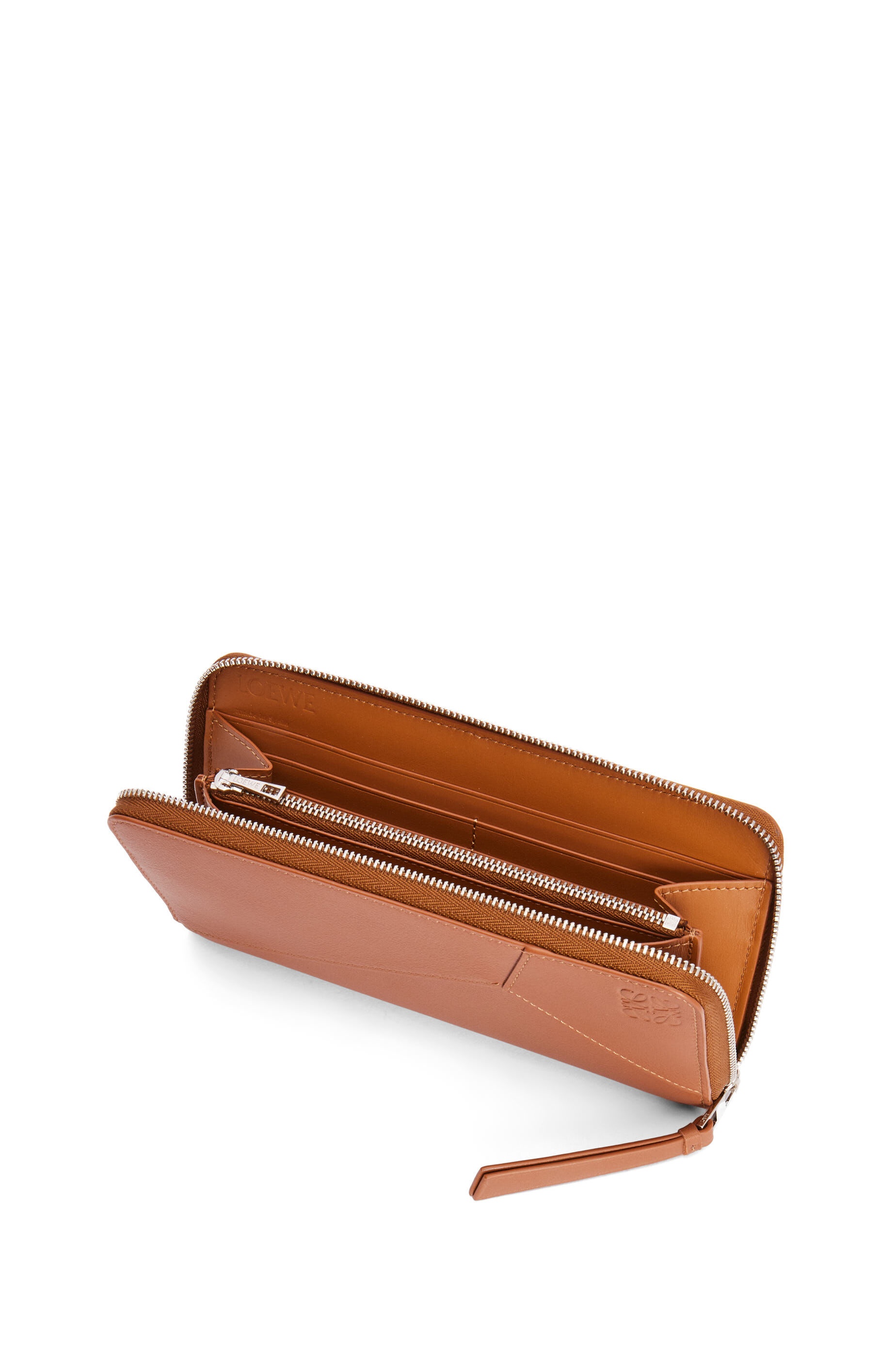 Puzzle Edge zip wallet in classic calfskin - 2