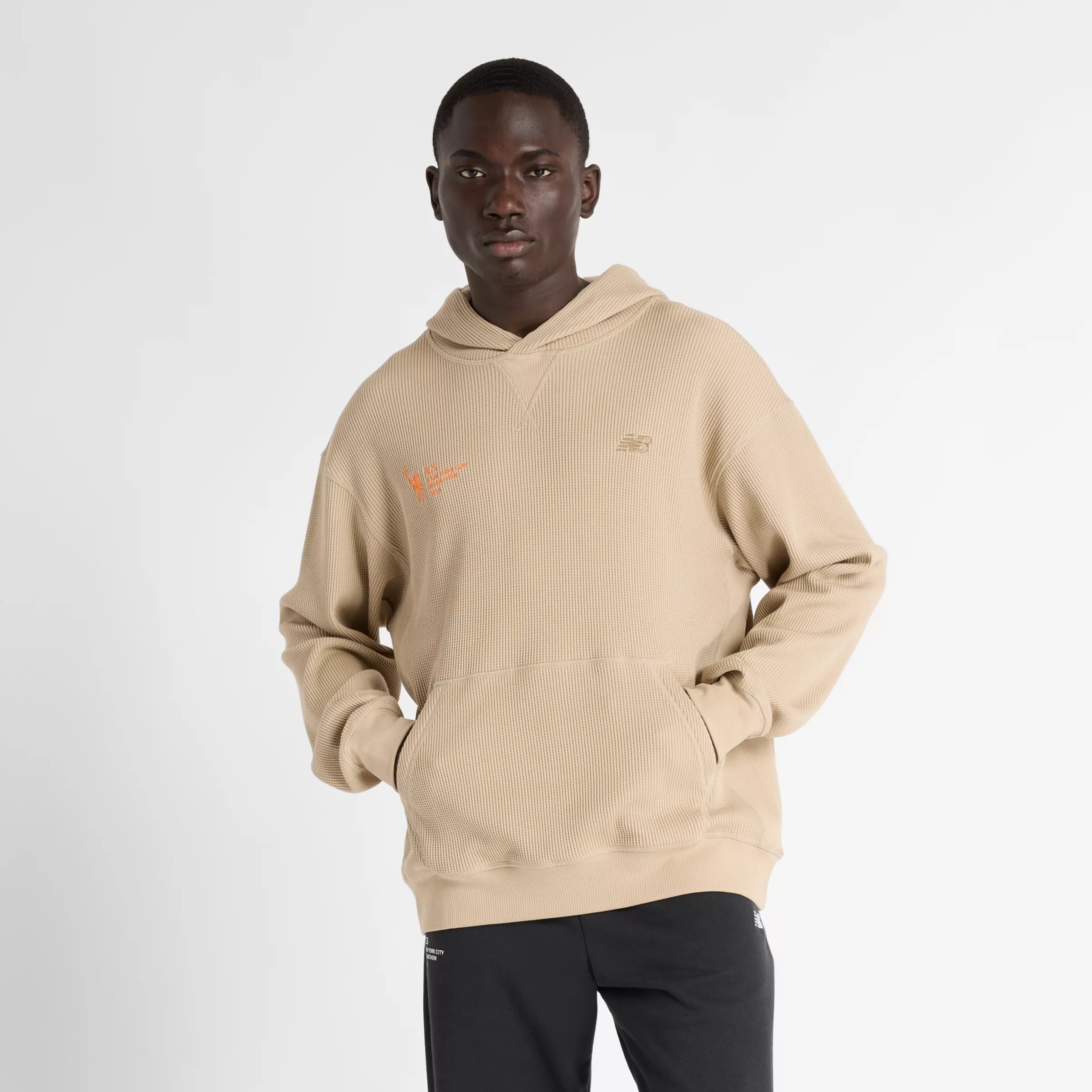 NYC Marathon Waffle Knit Hoodie - 1