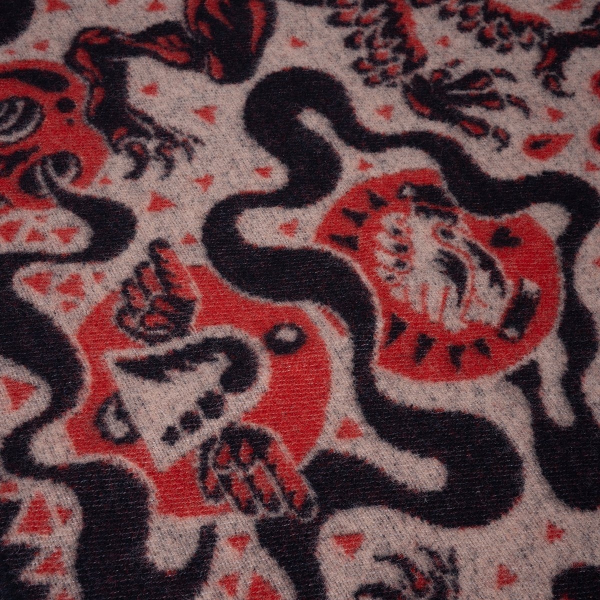 IHxIF-01 Iron Heart x Indigofera Friendship Blanket - 14