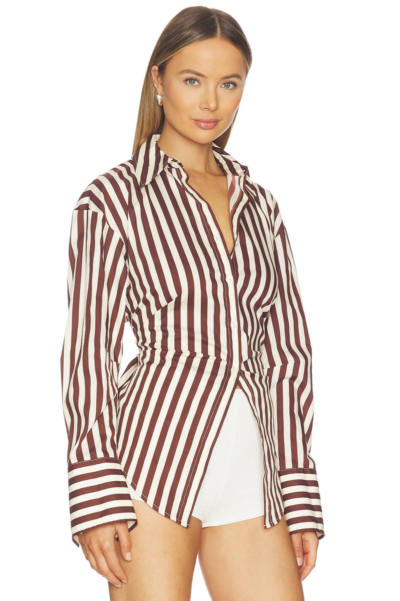 SIMONMILLER Loch Poplin Button Up outlook