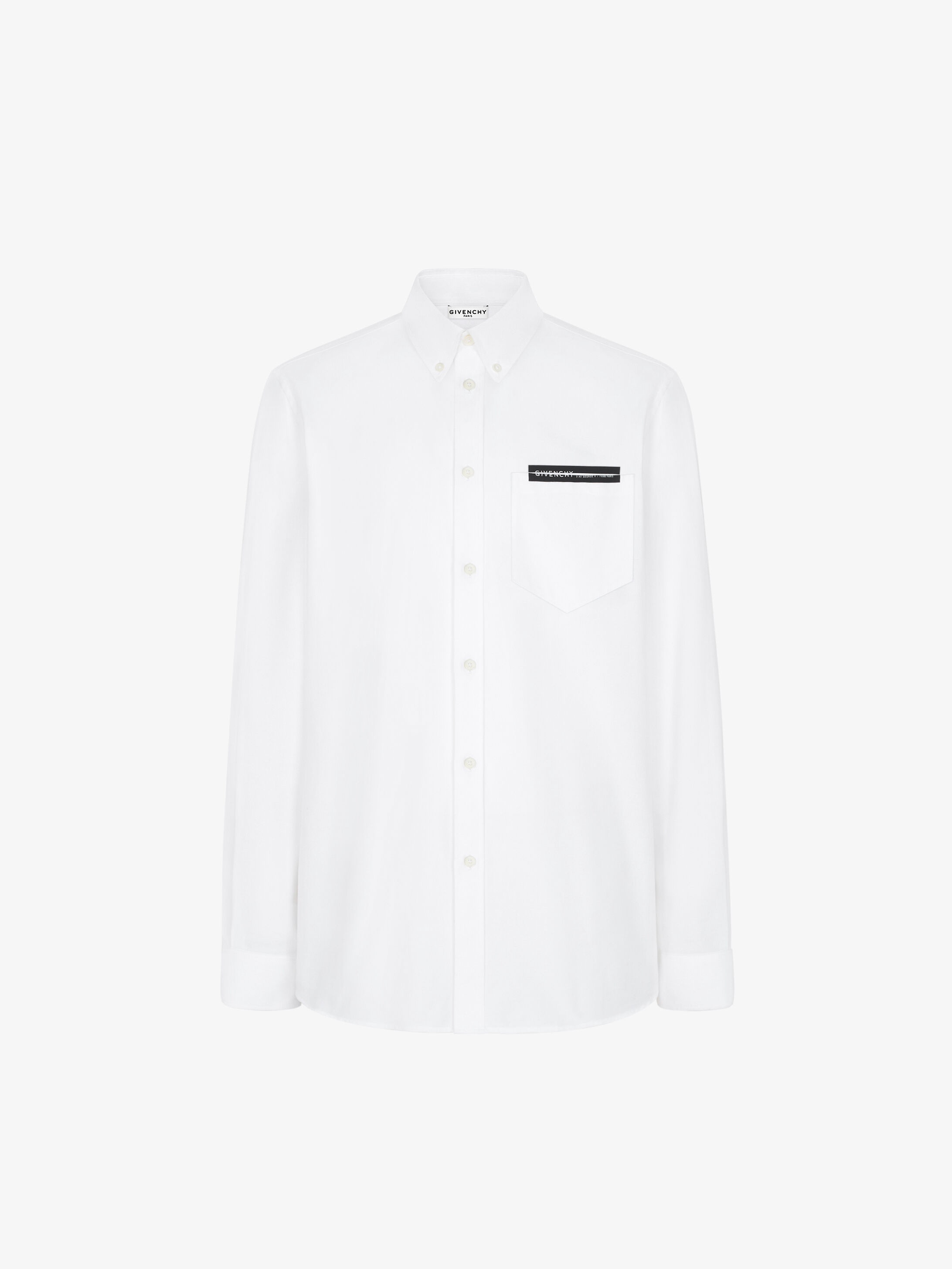 GIVENCHY webbing shirt in oxford - 1