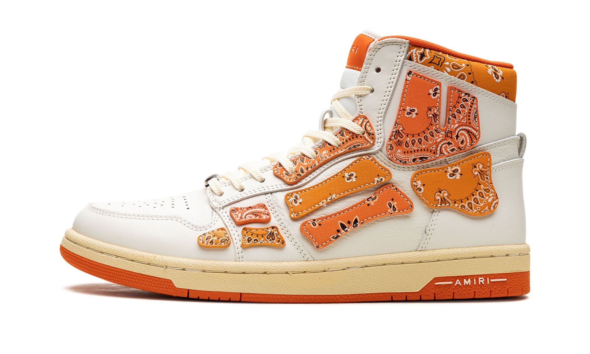 SKEL TOP HI Sneakers "Bandana Orange" - 1