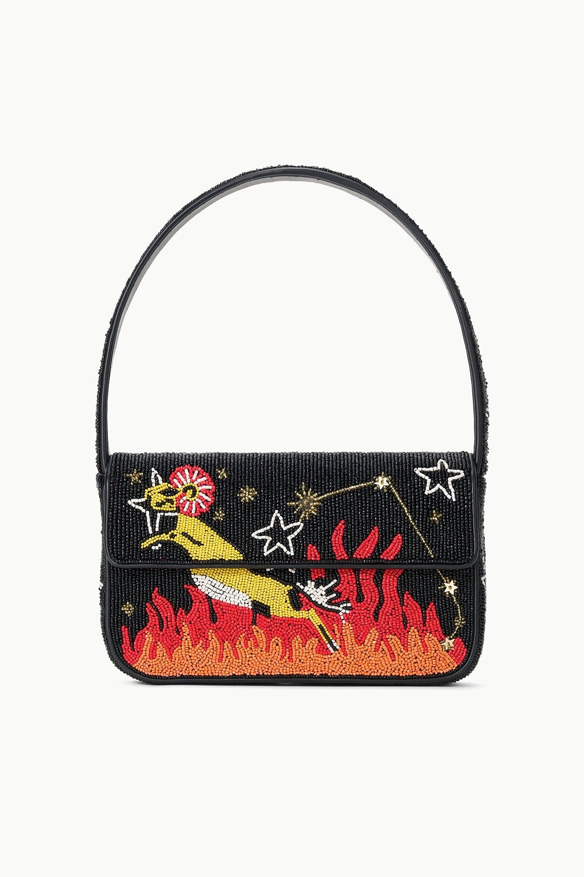 STAUD TOMMY BEADED BAG ARIES - 1