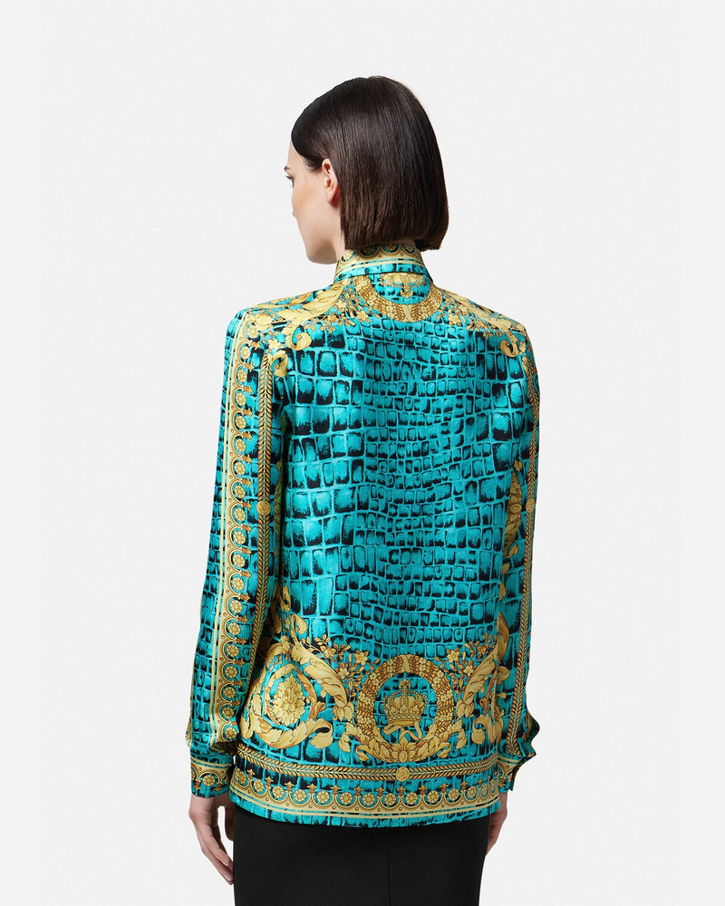 Baroccodile Silk Shirt 4
