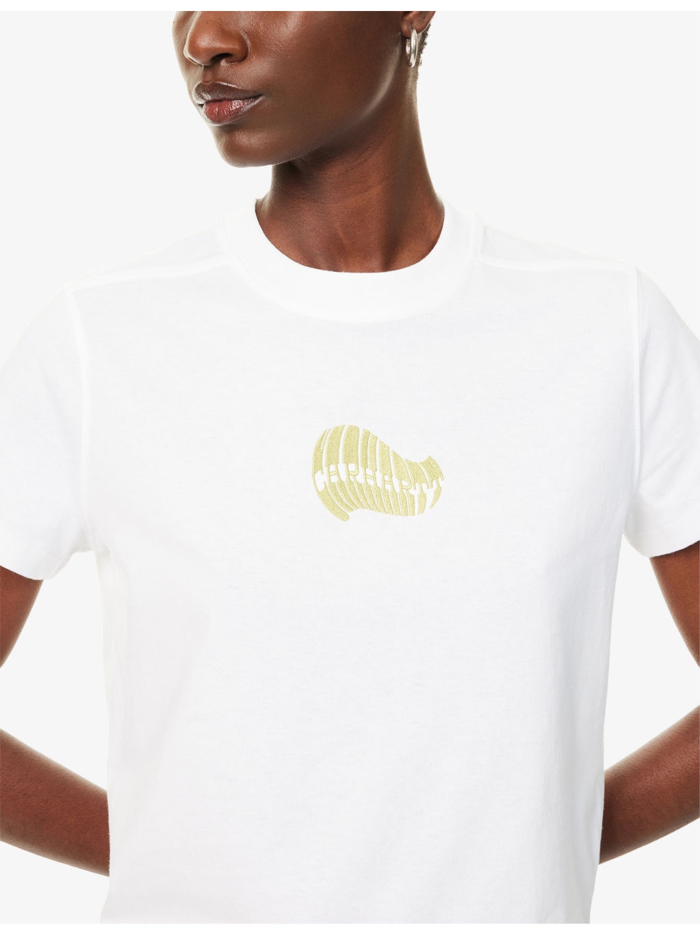 Psshh Logo-Embroidered Cotton T-Shirt - 5