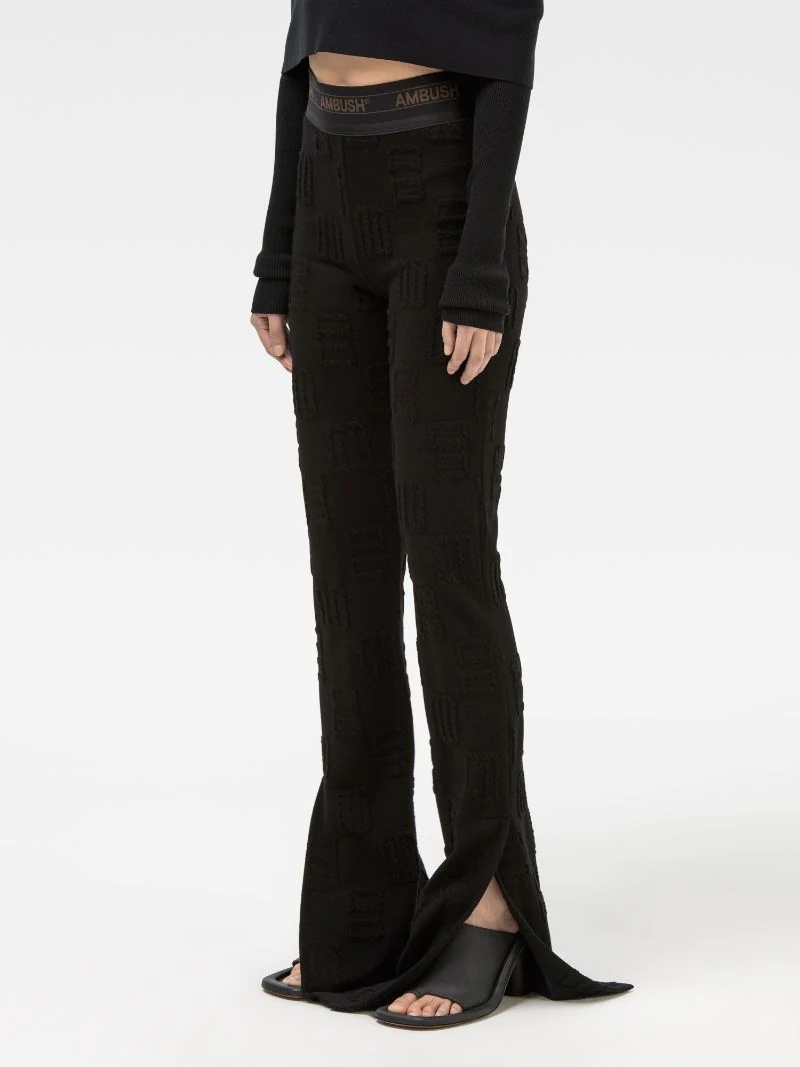 MONOGRAM FLARE LEGGINGS - 4