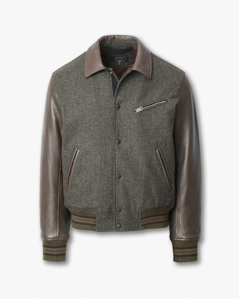Jeremy British Wool Varsity Jacket 1