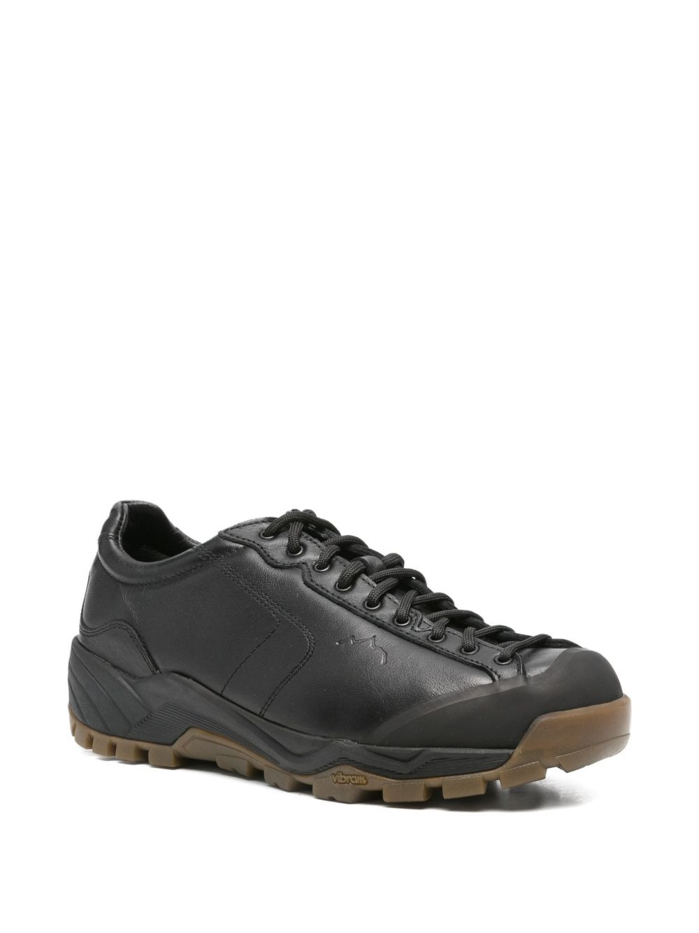 Movida leather lace-up sneakers - 2