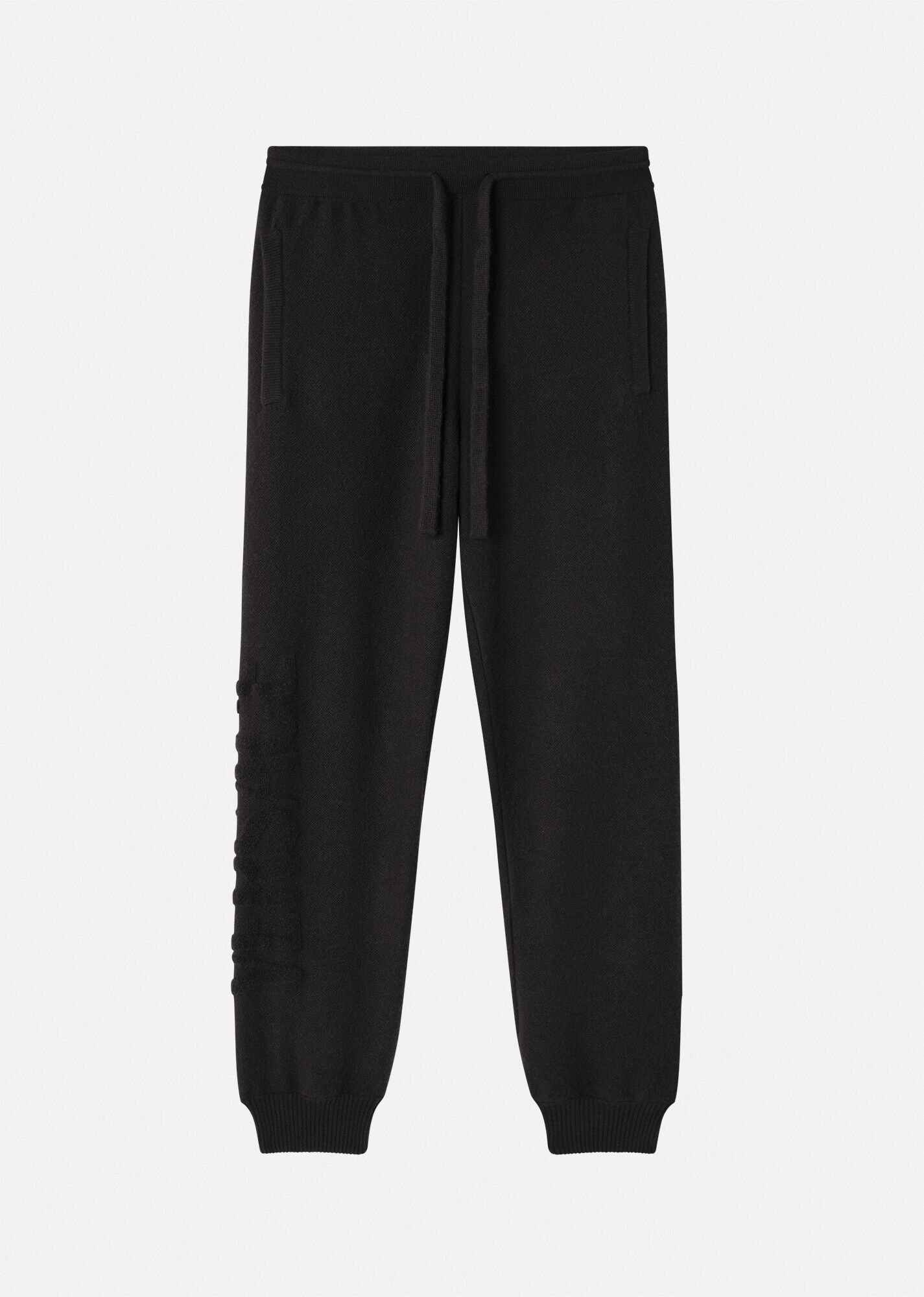 Logo Wool & Cashmere Sweatpants - 1