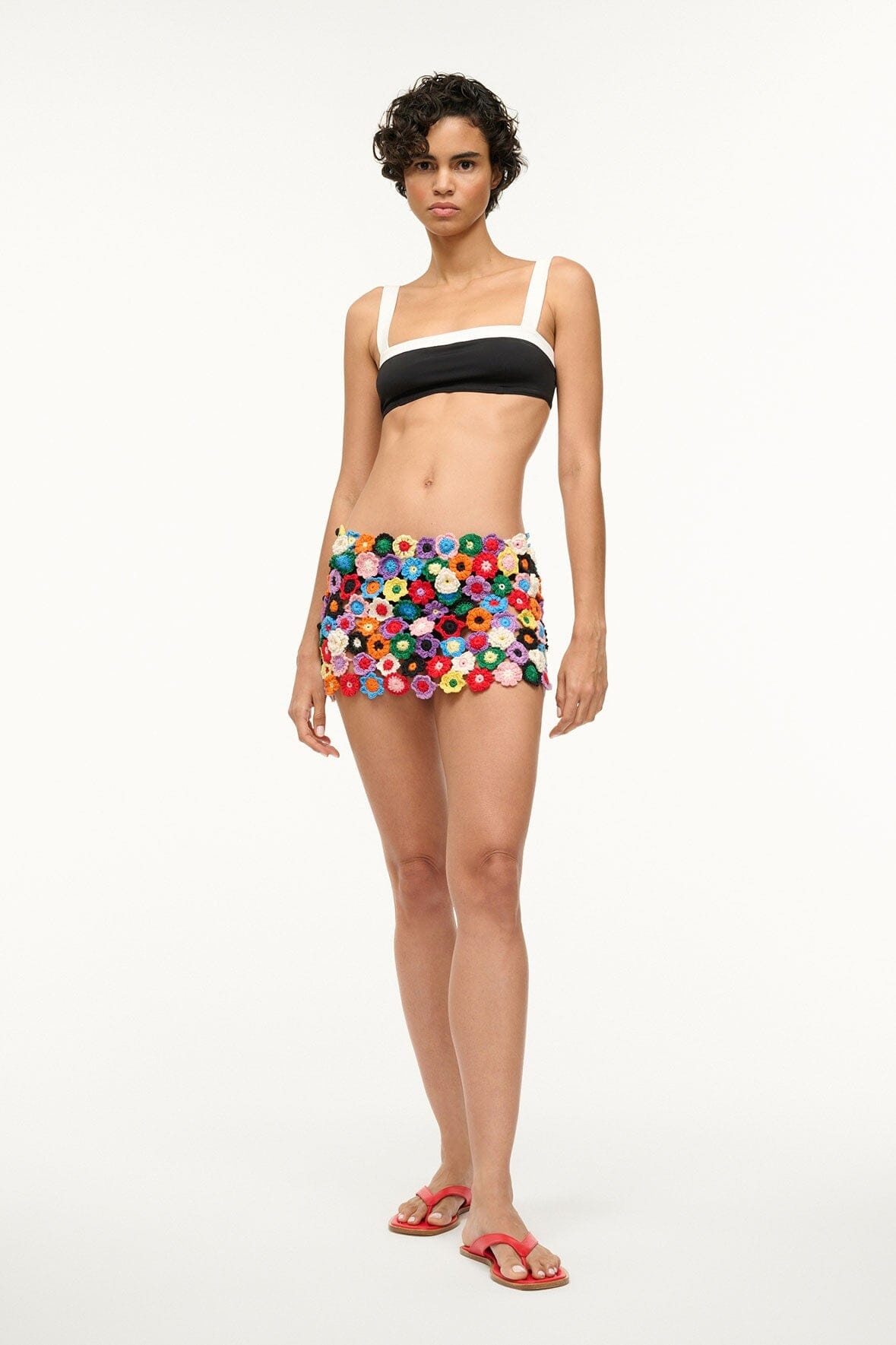 STAUD MAGDALENA SKIRT FLORAL - 2