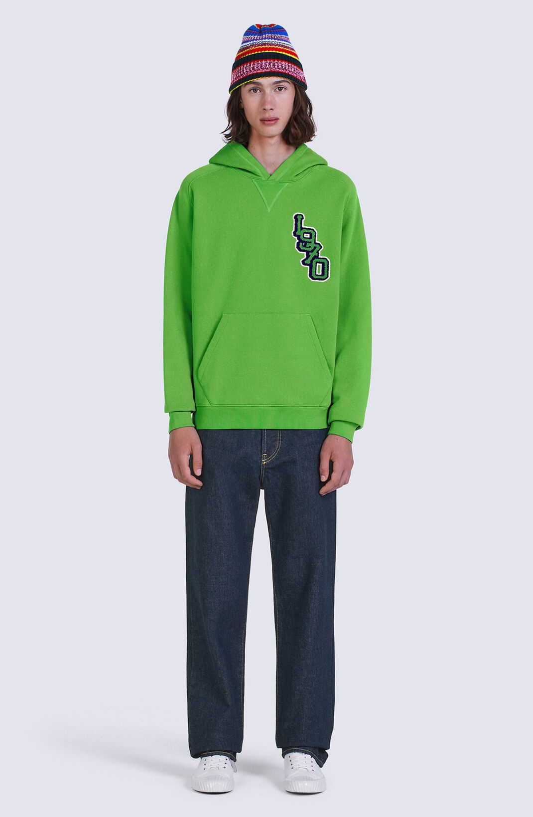 'Tiger Varsity' oversized hoodie - 4