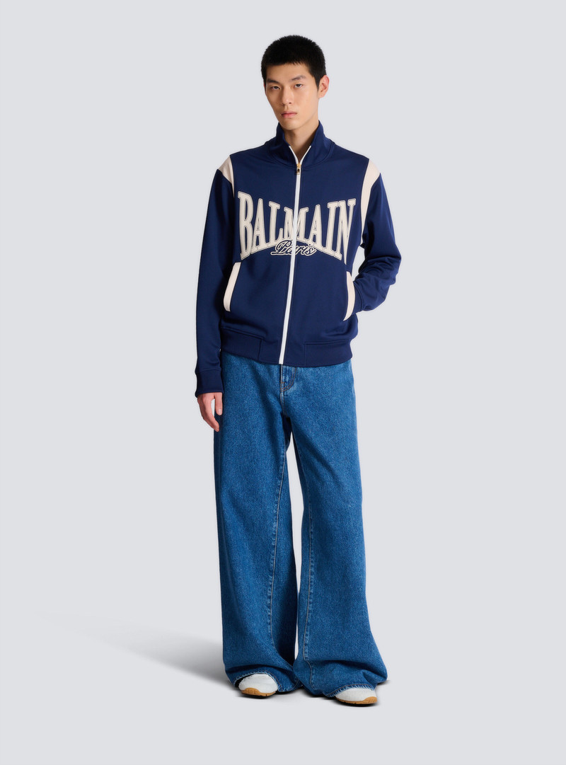 Balmain Balmain College zipped tracksuit jacket outlook