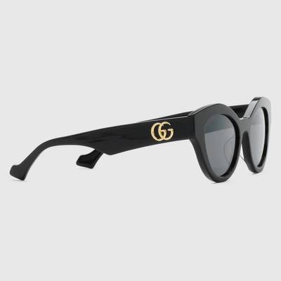 GUCCI Cat-eye frame sunglasses outlook