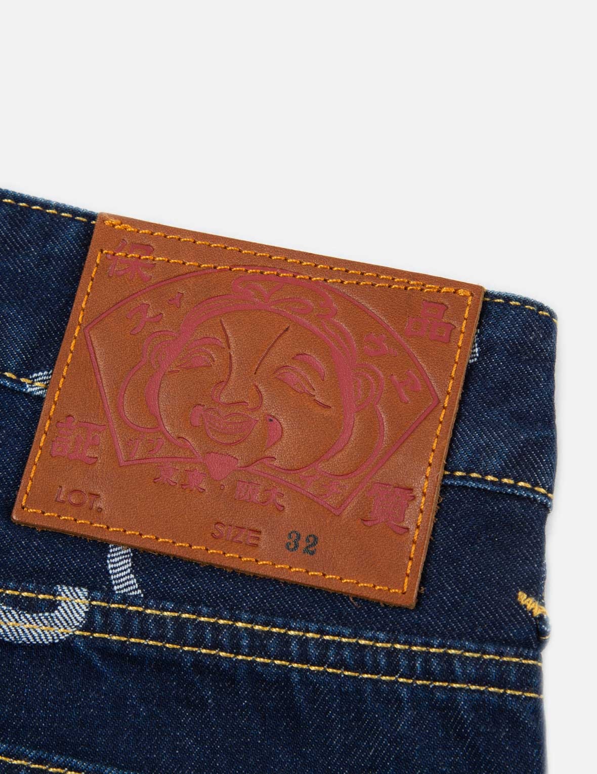 ALLOVER SEAGULL JACQUARD DENIM SHORTS - 11
