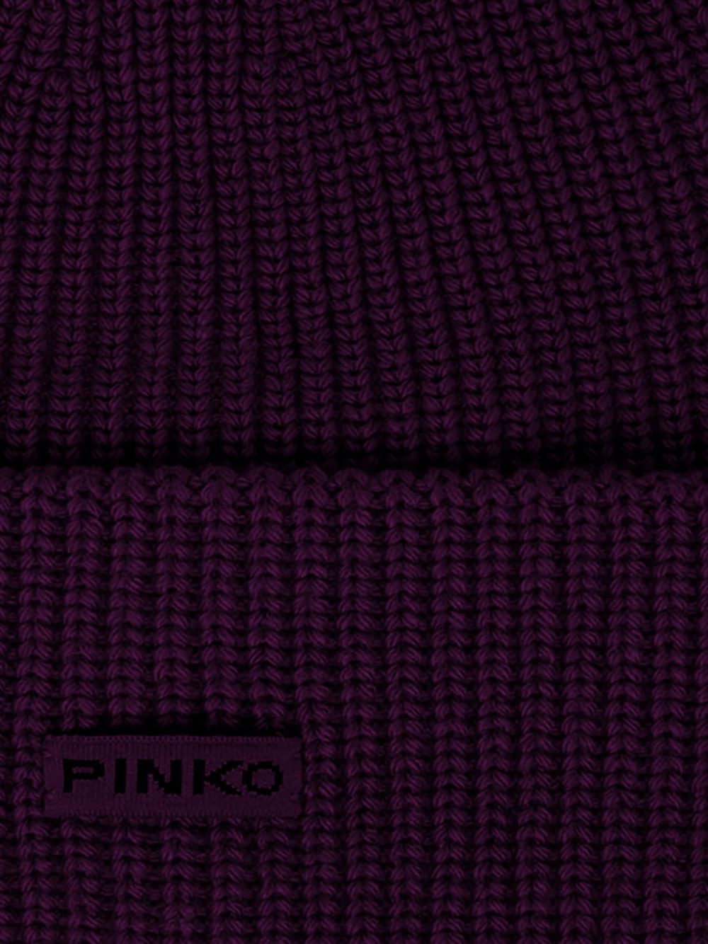 ribbed knit beanie - 3