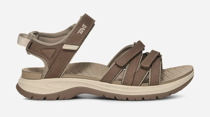 Women's Tirra Sport Leather Hiking Sandal in Caribou - 1