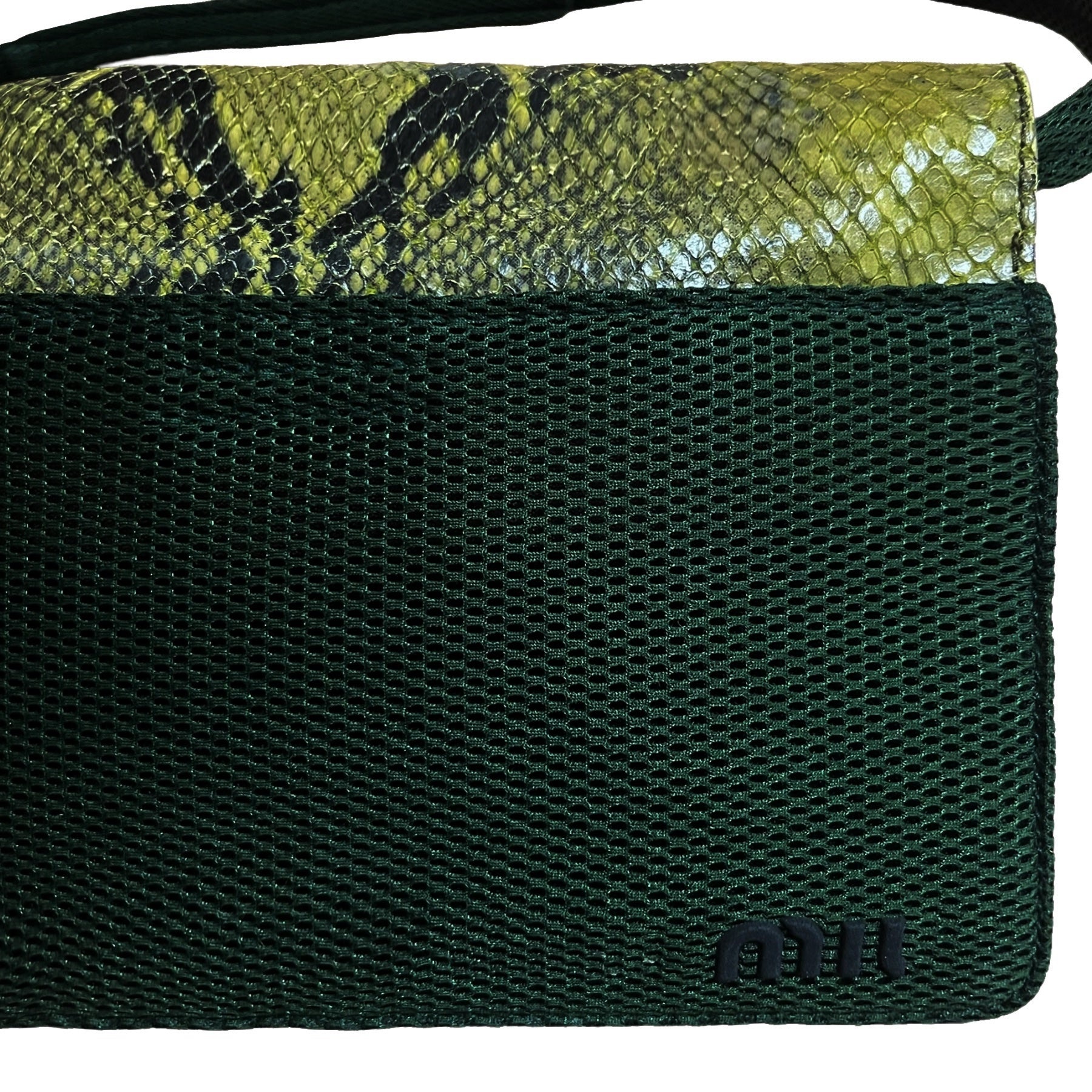 MIU MIU Fall Winter 1999 Python Mesh Hand Bag – 24/7 archives