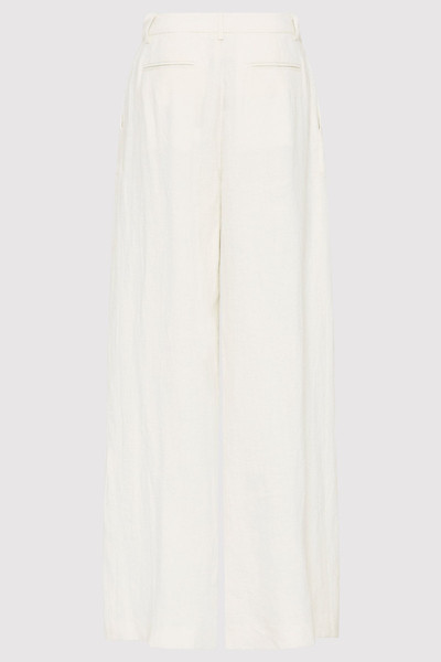 ST. AGNI Tailored Linen Pants - Ivory outlook