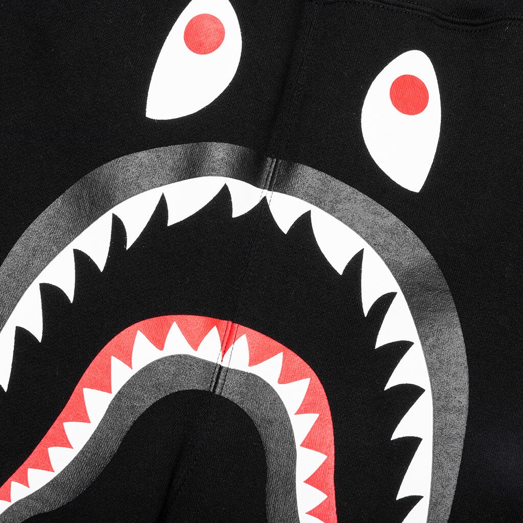 ABC CAMO SHARK SWEAT PANTS - BLACK - 4