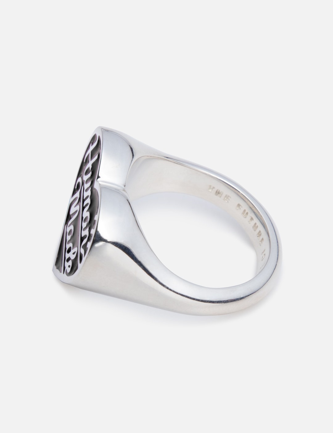 HEART SILVER RING - 3