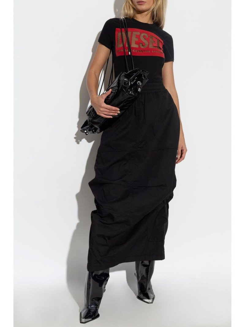 Diesel ruched-detailing skirt outlook