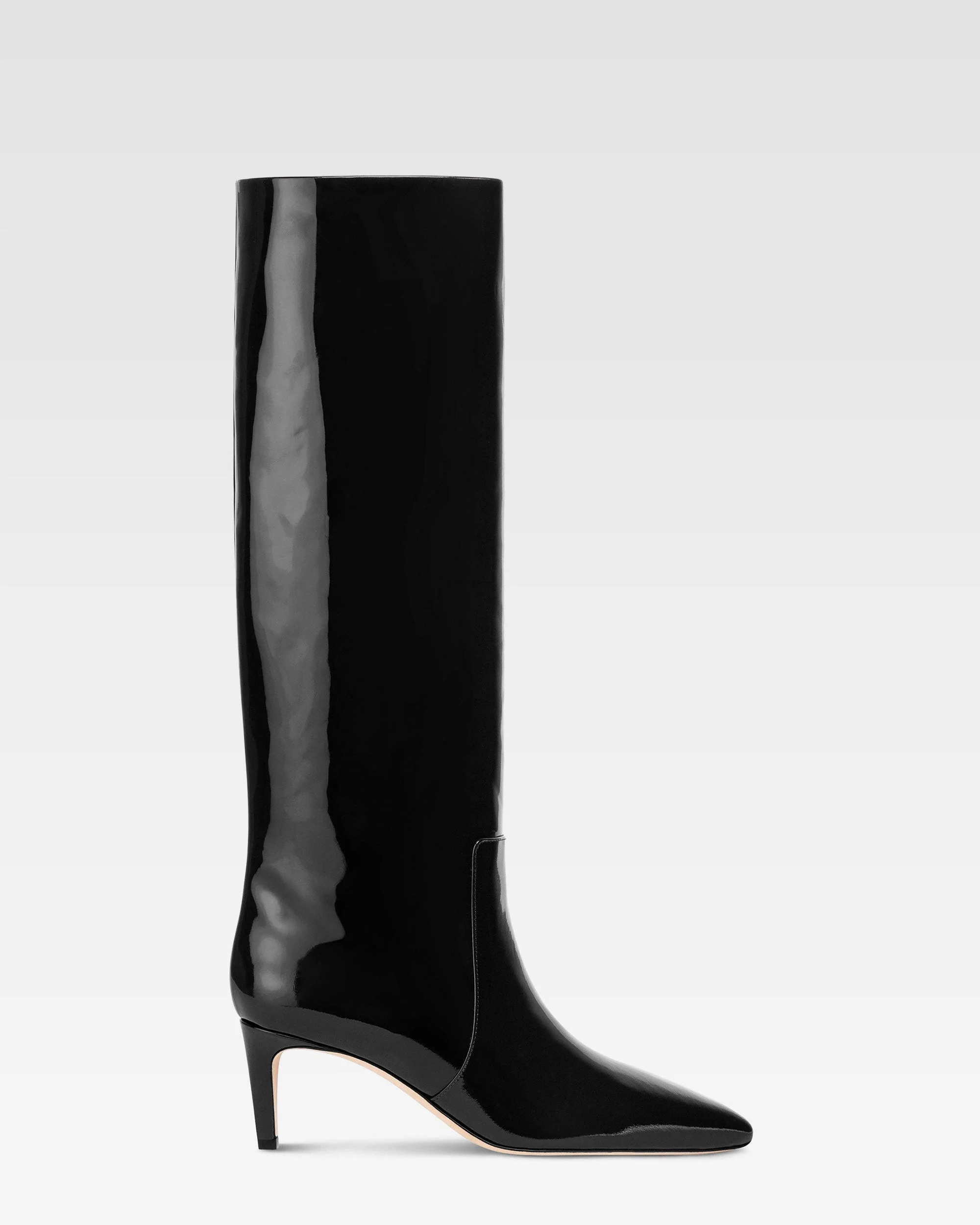 Patent leather boot - 1