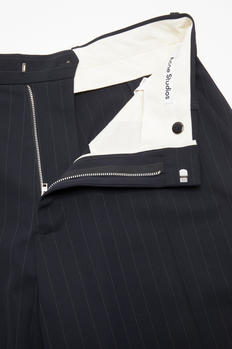 Pinstripe trousers - Navy 6