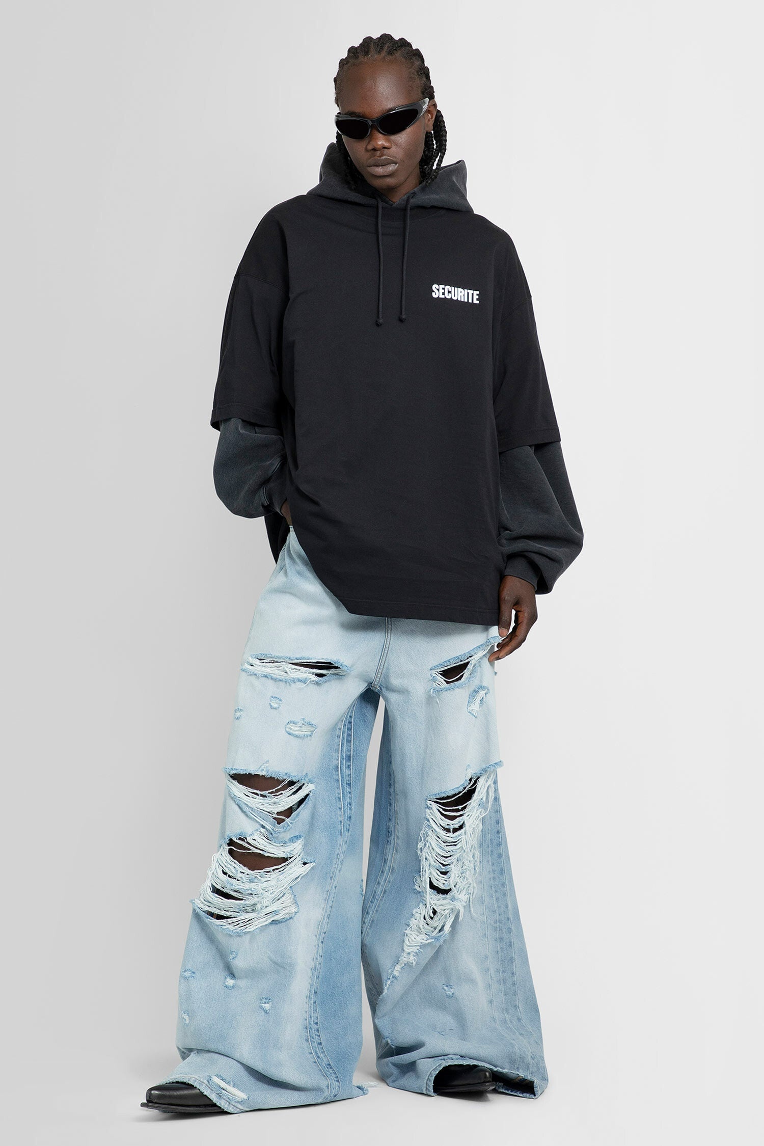 VETEMENTS MAN BLACK T-SHIRTS - 5