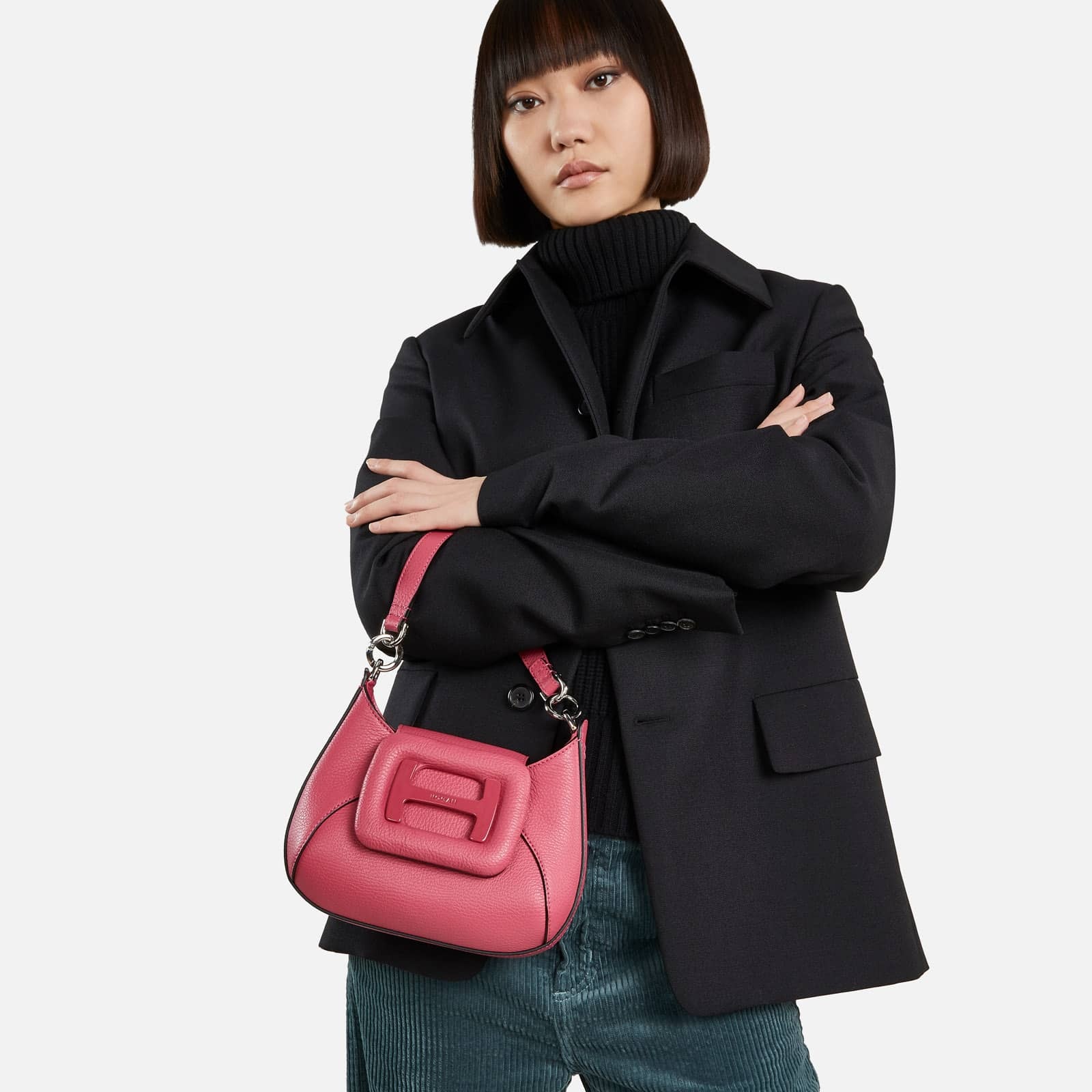 Hogan H-Bag Hobo Mini Pink - 4