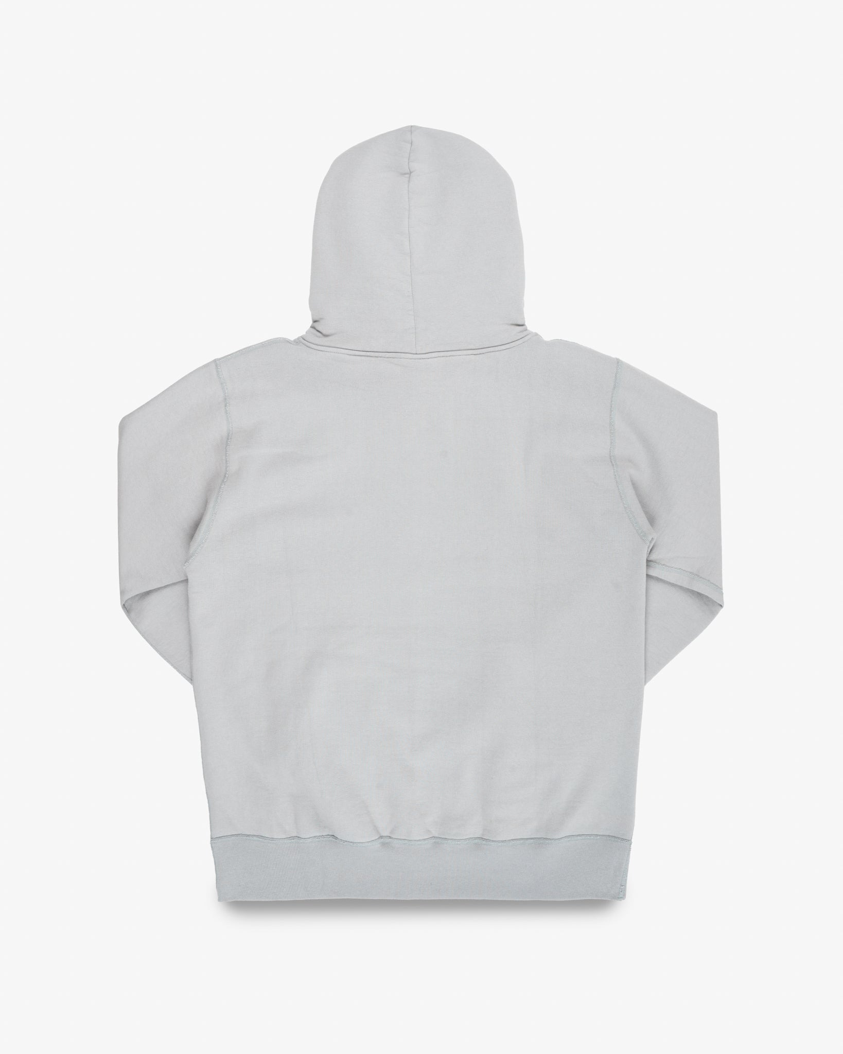 IHSW-49-GRY 14oz Ultra Heavyweight Loopwheel Cotton Hoodie - Grey - 5