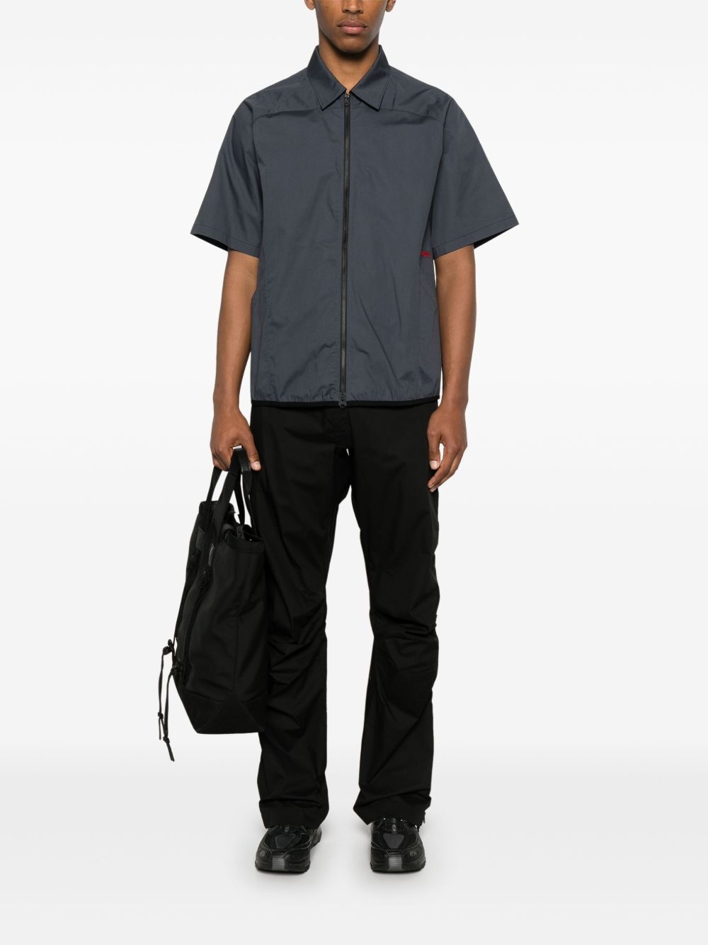poplin zipped shirt - 2