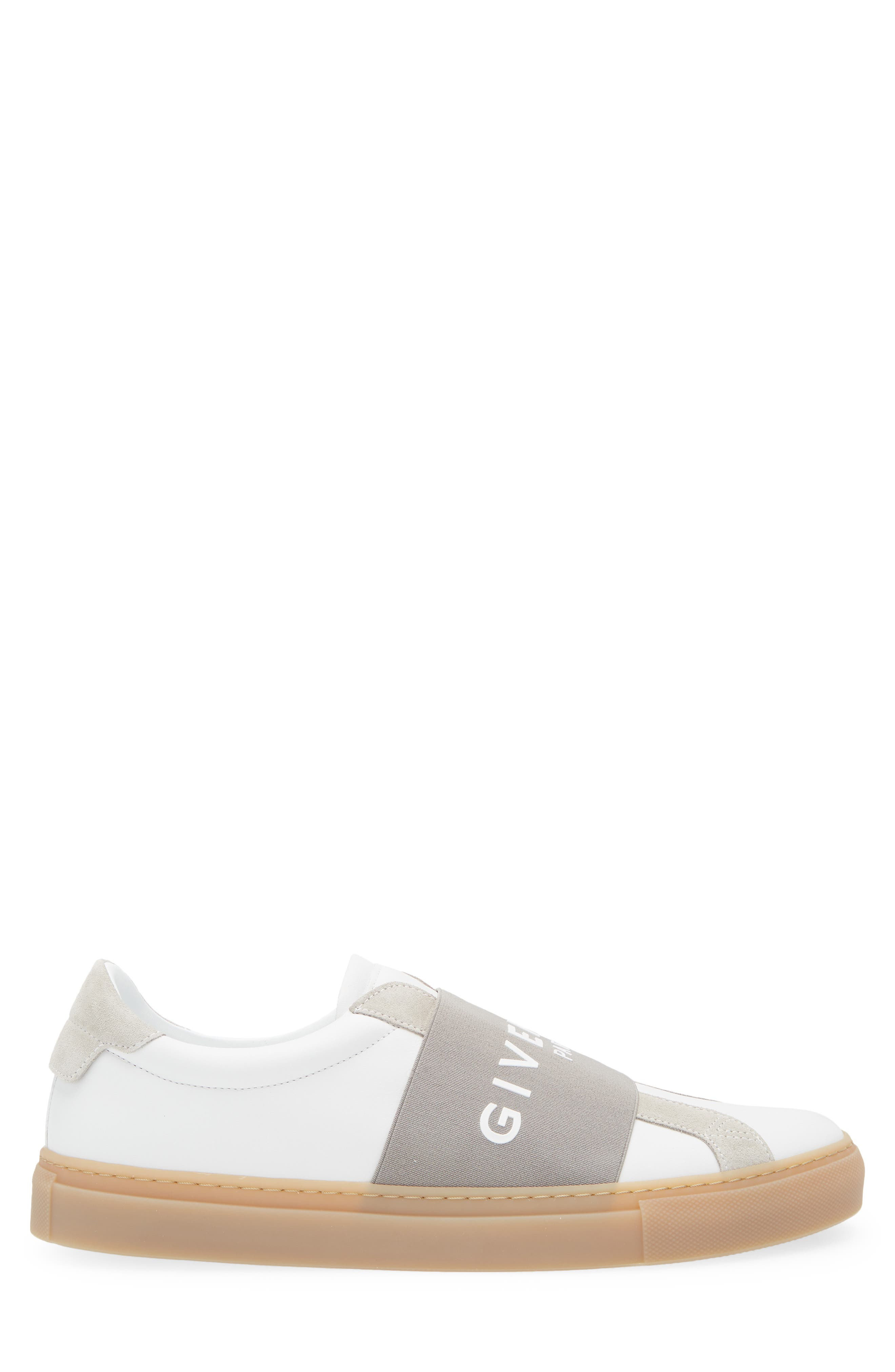 Givenchy Low Top Slip-On Sneaker in White/Grey at Nordstrom - 3