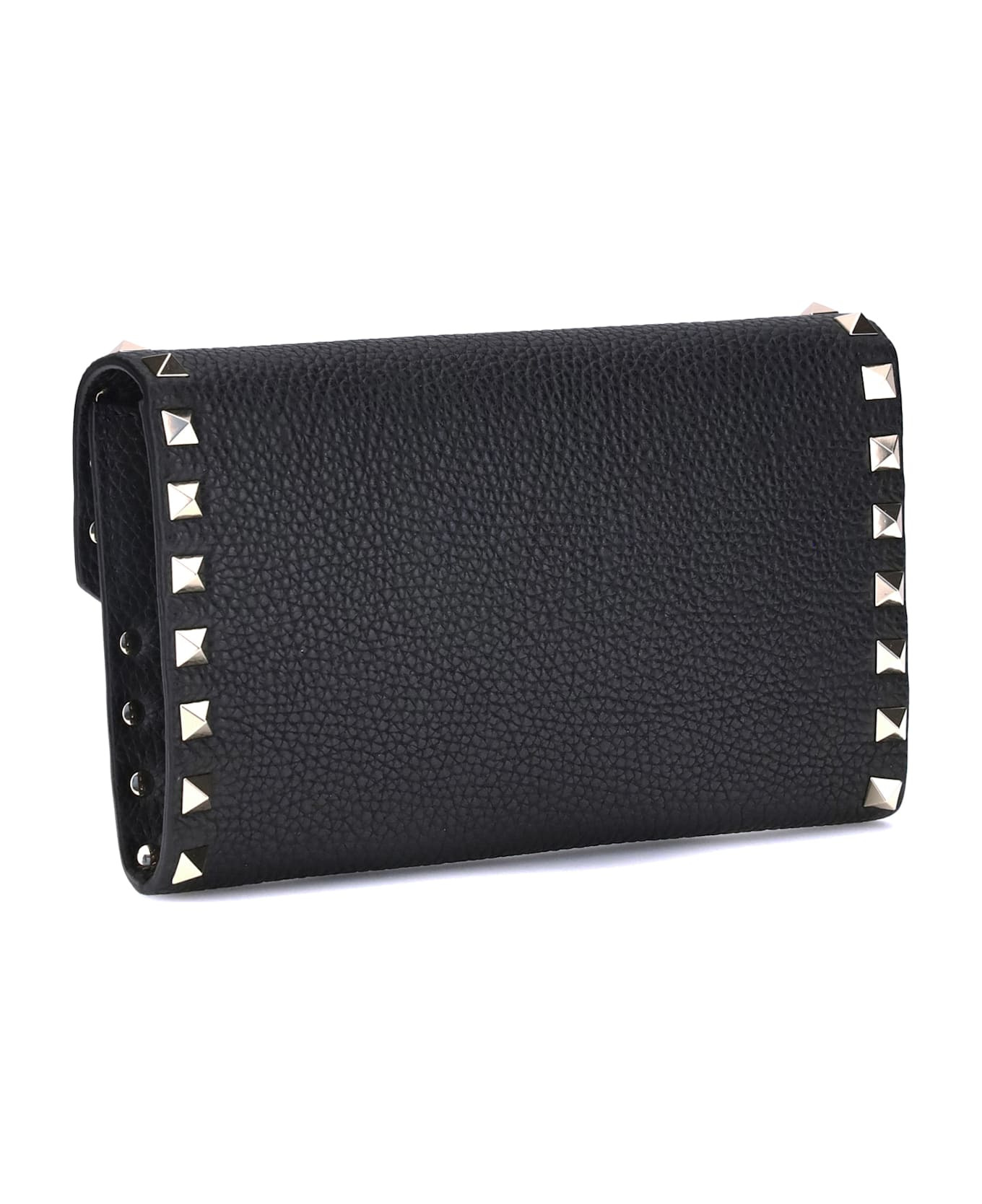 Wallet W/strap | Rockstud | Vitello Stam - 3