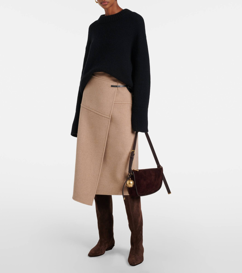 PARIS TEXAS Bettina 25 suede knee-high boots outlook