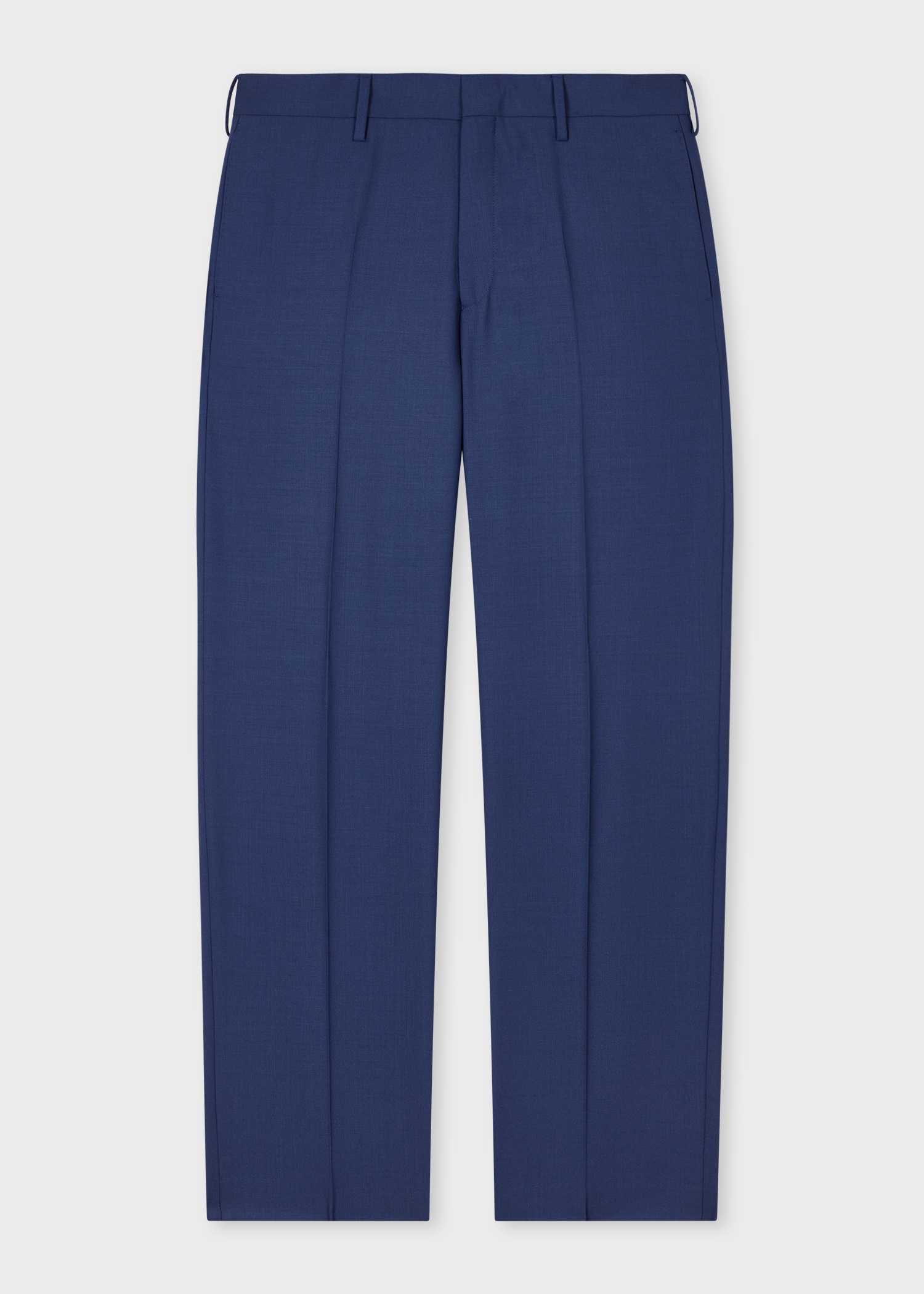 Indigo Fresco Wool Suit - 5