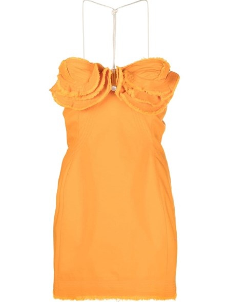 cotton mini dress - 1